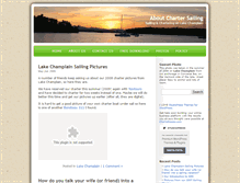 Tablet Screenshot of aboutchartersailing.com